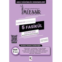 Müessir Adli Hakimlik Denemeleri- 2025 Karekod Cözümlü / Kolektif
