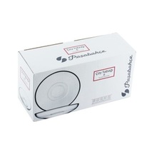 Paşabahçe Düz Cam Çay Tabağı 1 Paket 6'lı Şeffaf
