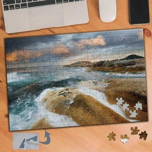Kumsal, Deniz Ve Kayalar 240 Parça Puzzle Yapboz Tablo-742