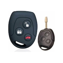 Ford Fiesta Mondeo Uyumlu Focus Transit Fusion Silikon Anahtar Koruma Kı