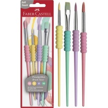 Faber-castell Fırça Soft Touch Pastel 4 Çşt 10 Lu