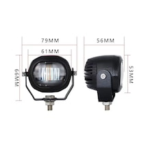 Life İş Makinesi Çalışma Lambası Beyaz 12-80v Adet / Lass301