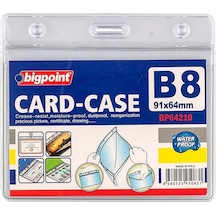 Bigpoint Kilitli Kart Poşeti Yatay B8 91x64mm 10'lu Poşet