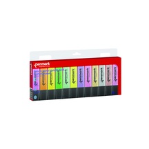Fosforlu Kalem 12'li Asetat Karişik Renk 4 Neon +4 Pastel+4 Siml