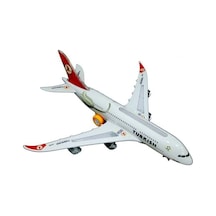 Oyuncak Uçakthy Airbus A380 Işıklı Sesli Yürüyebilen Uçak