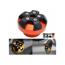 Universal Motor Yağ Kontrol Kapağı Dekoratif Turuncu