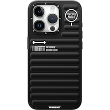 İphone 15 Pro Uyumlu Kılıf Mat Renkli Tasarım Youngkit Serisi Kapak Gümüş