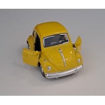 Osman Kızılkaya - Metal Çekbırak Wolksvagen Araba Sarı 4 Cm X 7,5 Cm