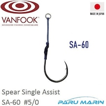 Vanfook Spear Tekli Assist Iğne Sa-60  5/0 3 Adet