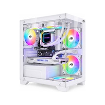 Orion Elite 4x Tuştan Değişen Rgb Fanlı M-atx Boş Bilgisayar Kasası Beyaz