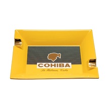Cohiba Sarı Gold İkili Porselen Puro Küllüğü - Tr9733