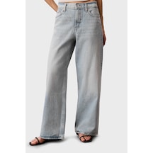 Calvin Klein Bayan Kot Pantolon Lv047f663g 1xo Mavi Mavi