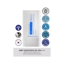 Derma Factory Yağlı ve Karma Ciltler İçin Mat Stick Güneş Koruyucu Derma Factory Airy Sun Stick SPF 50+ PA++++