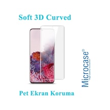 Microcase Samsung Uyumlu Galaxy S20 Full Koruma Curved 3D Pet Film