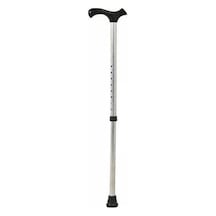 Boy Ayarlı Sağlam Denge Bastonu Asa Metal Baston 80cm-100cm 5 Kademe Ayarlanan Dağ Yürüyüşüne U Standart