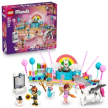 LEGO® Friends Tek Boynuzlu At ve Peri ile Kostüm Partisi 42661 - 6 Yaş ve Üzeri Çocuklar için Yaratıcı Oyuncak Yapım Seti (261 Parça)