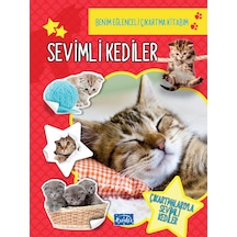 Sevimli Kediler - Benim Eğlenceli Çıkartma Kitabım