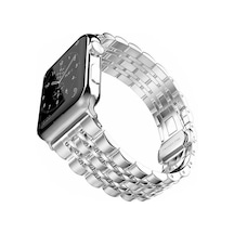 Watch 44mm Uyumlu Krd-14 Metal Nvth Kordon-gümüş