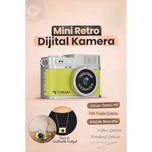 Torima CMR35 Mini Dijital Kamera Selfie Video Vlog Kamerası Mini Anahtarlık 1080p