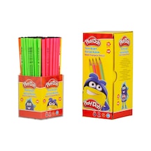 Play-doh Kurşun Kalem Neon 72 Li Play-kk018 Çok Renkli