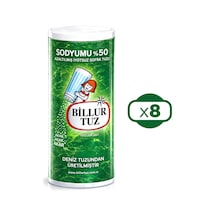 Billur Tuz Sodyumu %50 Azaltılmış 500 Gr X 8 Adet