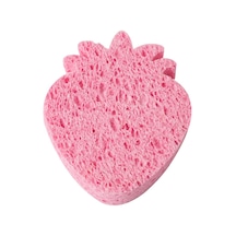 Wee Baby Doğal Selülozik Banyo Süngeri 915 Pembe Çilek