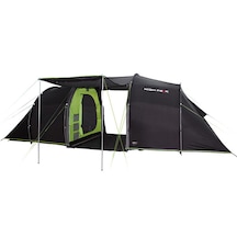 High Peak Tauris 6 Kişilik Kamp Çadırı Siyah-Yeşil