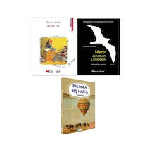 Evrensel Balonla Beş Hafta - Roald Dahl Matilda - Martı Jonathan Livingston 3 Kitap