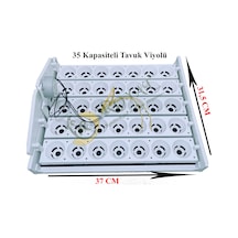 35'lik Otomatik Kuluçka Gelişim Viyolü 1/2.5 Rpm 4 Watt