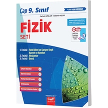 Çap Yayınları 2025 9. Sınıf Anadolu Fizik Seti
