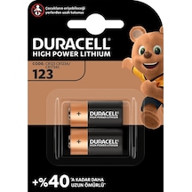 Duracell Ultra Lityum Cr123a 2li