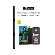 Premium Hızlı Tepkime Telefon Koruma AksesuarlarApple iPhone Uyumlu 14 Pro Max Ekran Koruyucu Cam