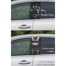 Tarzınıza Uygun Kapı Direk Folyo Sticker Etiket