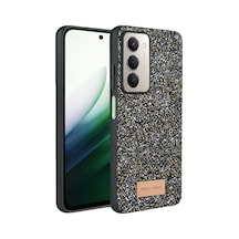 Onegif Xiaomi Redmi 15 4g Bright Simli Kapak - Gold 0.2M-Çok Renkli
