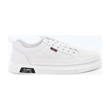 Derinet Günlük Comfort Taban Erkek Sneaker Beyaz Beyaz