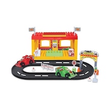 Dede Oyuncak Lego Yarış Istasyonu 46 Parça Okul Öncesi Eğitici Oyun