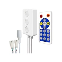 Bluetooth Led Kontrol Cihazı Sp601e Kablosuz Bağlantı Uzaktan Kumanda 5-24v Düğme Anahtar Çift Bağımsız Çıkış Sinyali Diğer