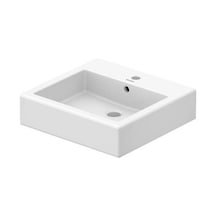 Duravit - Vero Batarya Banklı Beyaz Lavabo 60 Cm - 0454600027- Beyaz