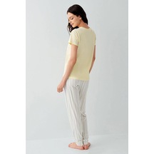 Arnetta Ar3571-s Kadın Pijama Takım sari