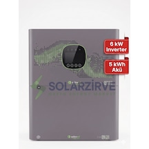 Solinved Aspendos Serisi All In One Set 6kw-48v Inverter + 51.2v 100ah 5.1kwh Batarya