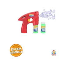 Pilli Işıklı Köpük Tabanca - Eğlenceli Çocuk Oyuncakları Trendleri