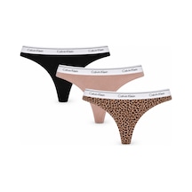 Calvin Klein Calvın Kleın Kadın 3 Lü İç Çamaşırı Qp1259o-243 Çok Renkli
