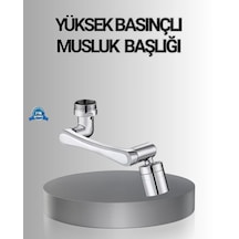 1080 Dönebilen Musluk Başlığı Robotik Kol Havalandırıcı Çok Yönlü Su Yönlendirme Diğer