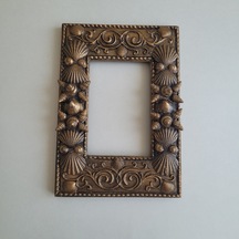 Âric El Yapımı Doğal Deniz Kabuklu Polyester Çerçeve