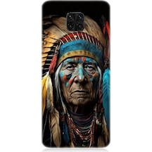 Xiaomi Redmi Note 9 Pro Uyumlu Kızıldereli Şefi Desenli Silikon Kılıf