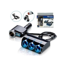 Ayt Olesson 1528 12-24v 3lü Usbli 120w 80 Cm Kablolu Araç Oto Tır Çakmak Çoklayıcı Çakmaklık Çoğaltıcı