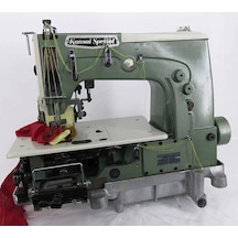Kansai Special Dlr-1504pmd Çektirmeli Merdaneli Çapraz 4 İğne Lastik Makinası