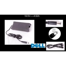 Dc Adaptör - 19.5 Volt 4.62 Amper - 7.4 X 5.0 Mm - Dell Notebook