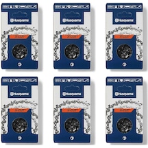 6'lı Paket Husqvarna Kesim Motoru Zinciri 3/8 Adım 36 Diş 1.3 Mm Ayak