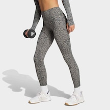 Adidas Optime Primelift Snake Kadın Siyah 7/8 Tayt Kq8314
